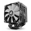 Gaisa dzesētājs Sharkoon A60 RGB 12 cm 500-1800 RPM Melns