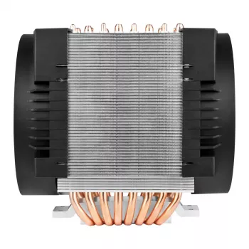 4U servera gaisa dzesētājs Arctic Freezer 4U‑M Rev. 2 — 120 mm ventilators, 122,16 m³/h gaisa plūsma, dubultā lodīšu gultnis, 156×124×145 mm, TDP 350 W