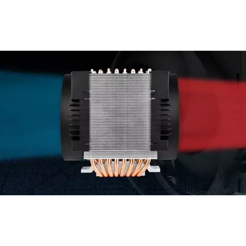 4U servera gaisa dzesētājs Arctic Freezer 4U‑M Rev. 2 — 120 mm ventilators, 122,16 m³/h gaisa plūsma, dubultā lodīšu gultnis, 156×124×145 mm, TDP 350 W