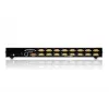 ATEN 16 portu USB/PS/2 VGA KVM pārslēgs ar IP piekļuvi un USB perifērijas portu