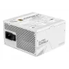 Barošanas bloks GIGABYTE UD850GM PG5 V2 ICE — 850 W, PCIe Gen 5.1, 80 PLUS Gold, pilnībā modulārs, 120 mm ventilators, ATX 3.1, UK spraudnis, balts