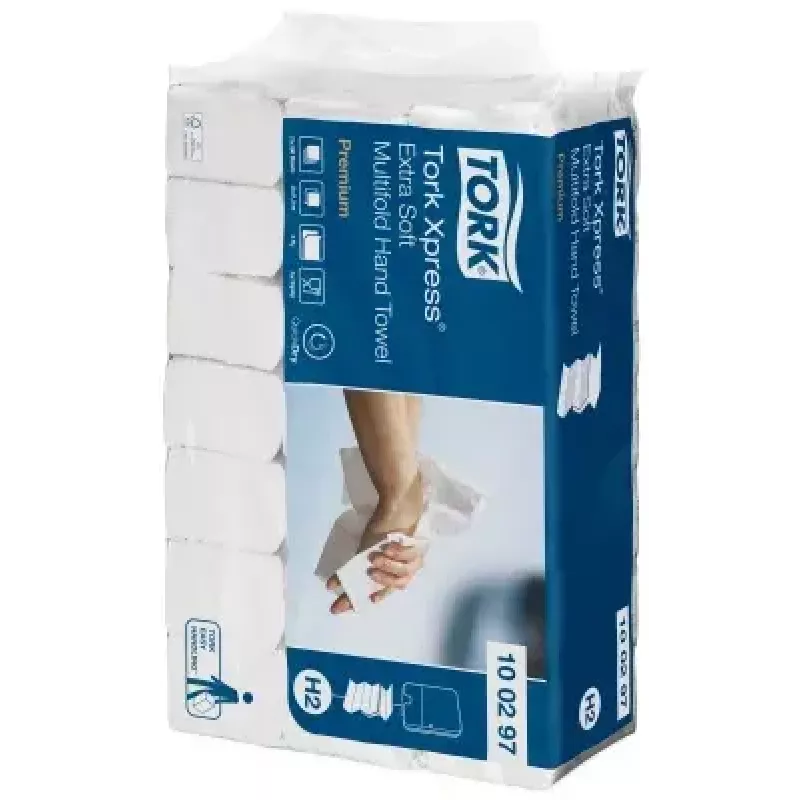 Papīra dvieļi Tork 100297, balti