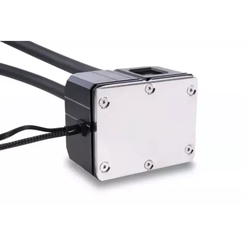 Šķidruma dzesēšanas komplekts Alphacool Pro Aurora 420 CPU AIO 14 cm melns balts