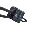 Šķidruma dzesēšanas komplekts Alphacool Pro Aurora 420 CPU AIO 14 cm melns balts