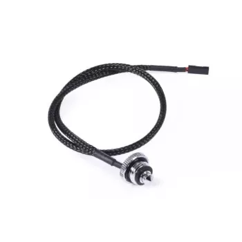 Temperatūras sensors Alphacool 17597 misiņa melns hroms 18 mm 17 mm