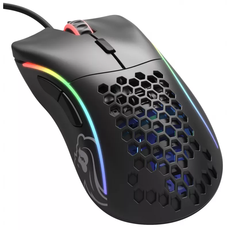 Glorious Gaming Glorious Model D pele, parastā (melna)