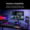 Dokstacija ASUS ROG Bulwark Dock 2025 DG300 USB Type-C, 1x RJ-45, 1x HDMI, melna, 160×74×25,5 mm