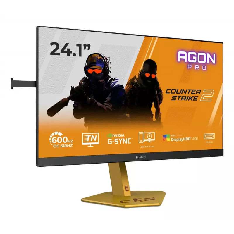AOC AGON PRO CS24A datora monitors 61,2 cm (24,1 collu) 1920 x 1080 pikseļi Full HD LED Melns