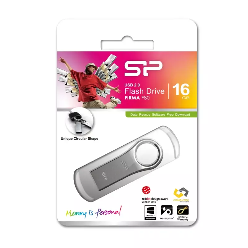 USB zibatmiņa Silicon Power 16 GB USB Type-A 2.0 F80