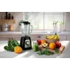 Galda blenderis Tefal BL4358 — 800 W, 1,25 L stikla trauks, ledus smalcināšana, melns/matēts tērauds