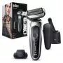 Folijas skuveklis Braun Series 7 71-S7200c Melns Sudrabains Litija jonu akumulators 50 min