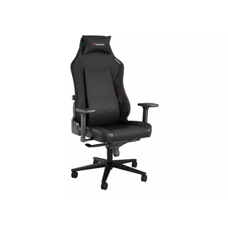 Padded seat GENESIS NITRO 890 G2 Padded backrest Melns Height 127-134 cm