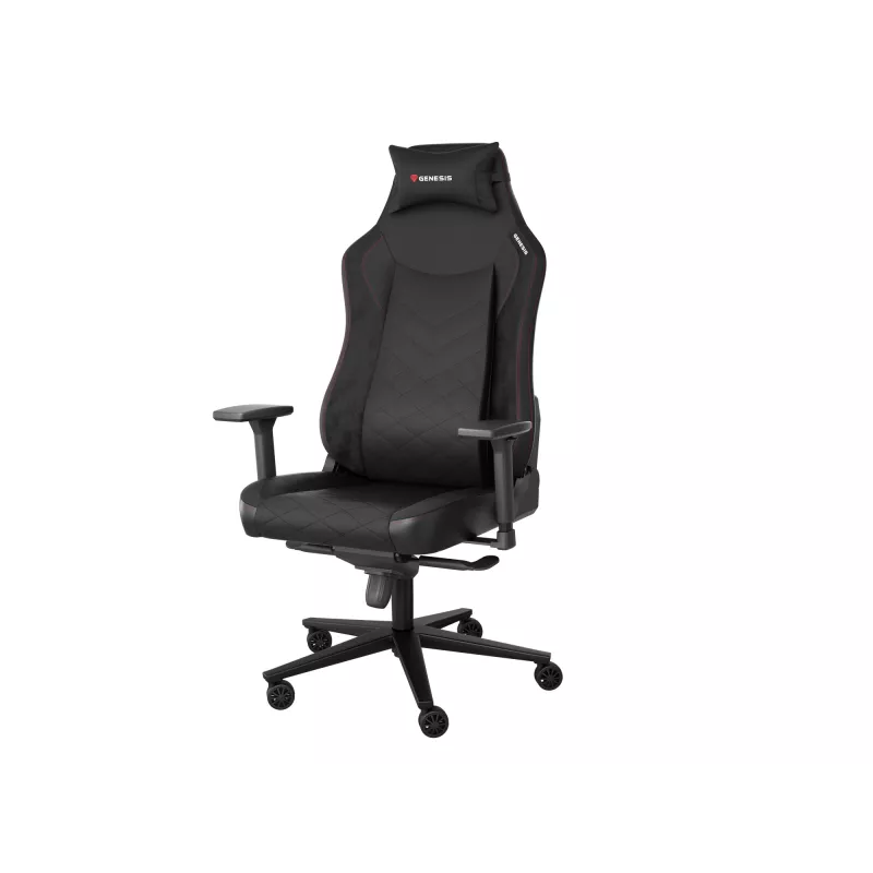 Padded seat GENESIS NITRO 890 G2 Padded backrest Melns Height 127-134 cm