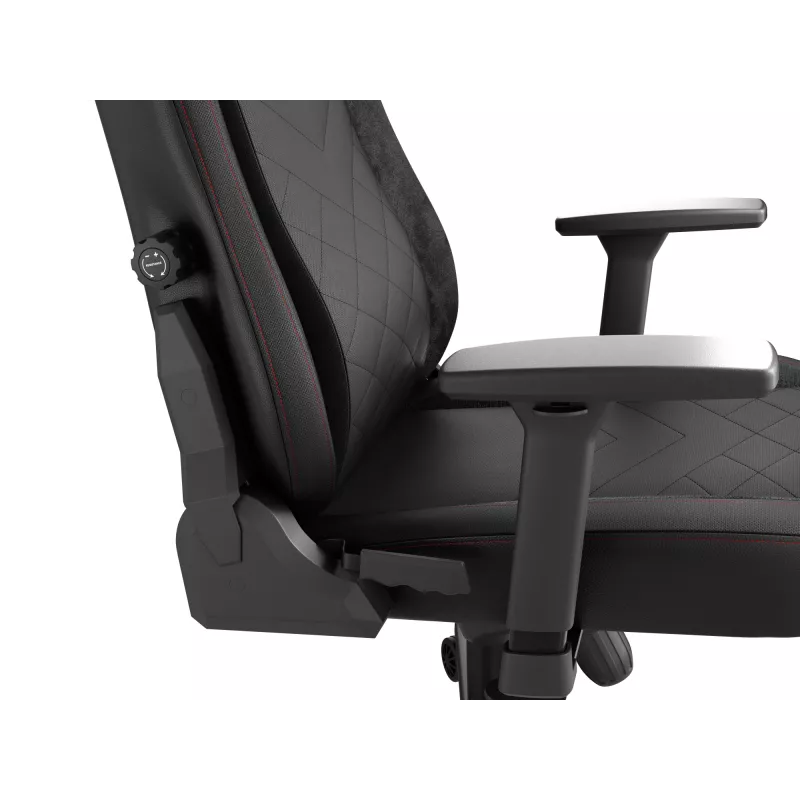 Padded seat GENESIS NITRO 890 G2 Padded backrest Melns Height 127-134 cm