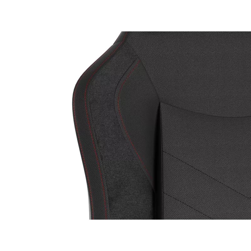 Padded seat GENESIS NITRO 890 G2 Padded backrest Melns Height 127-134 cm
