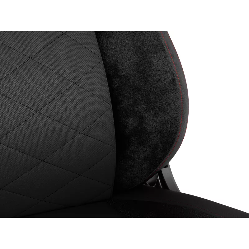 Padded seat GENESIS NITRO 890 G2 Padded backrest Melns Height 127-134 cm