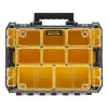 Instrumentu kaste STANLEY FMST82967-1, metāla & polikarbonāta, 337×440×119 mm, melna/caurspīdīga/dzeltena