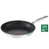 Universāla panna Tefal DUETTO+ G7320734 — 30 cm nerūsējošais tērauds, bez PFOA, melna