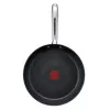 Universāla panna Tefal DUETTO+ G7320734 — 30 cm nerūsējošais tērauds, bez PFOA, melna