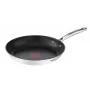 Universāla panna Tefal DUETTO+ G7320734 — 30 cm nerūsējošais tērauds, bez PFOA, melna