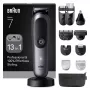 Trimmer BRAUN 80789908 Dark pelēka — 21 length steps, Lithium‑Ion, 120 min run time, AC/baterija