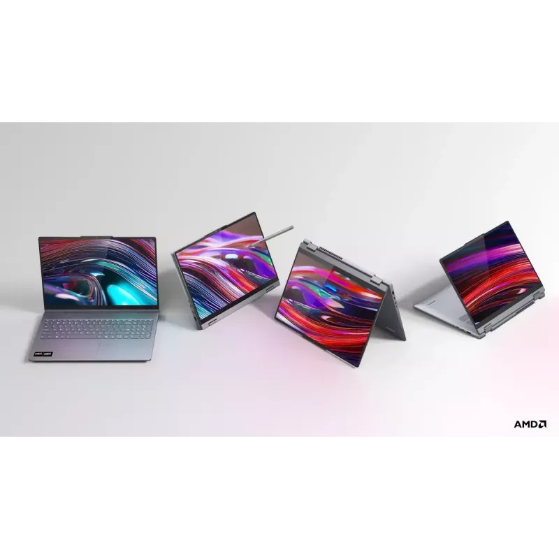 Konvertējams klēpjdators Lenovo IdeaPad 5 2-in-1 16AKP10 — 16 collu WUXGA IPS skārienjutīgs, AMD Ryzen AI 7, 16 GB, 512 GB SSD, AMD Radeon 860M
