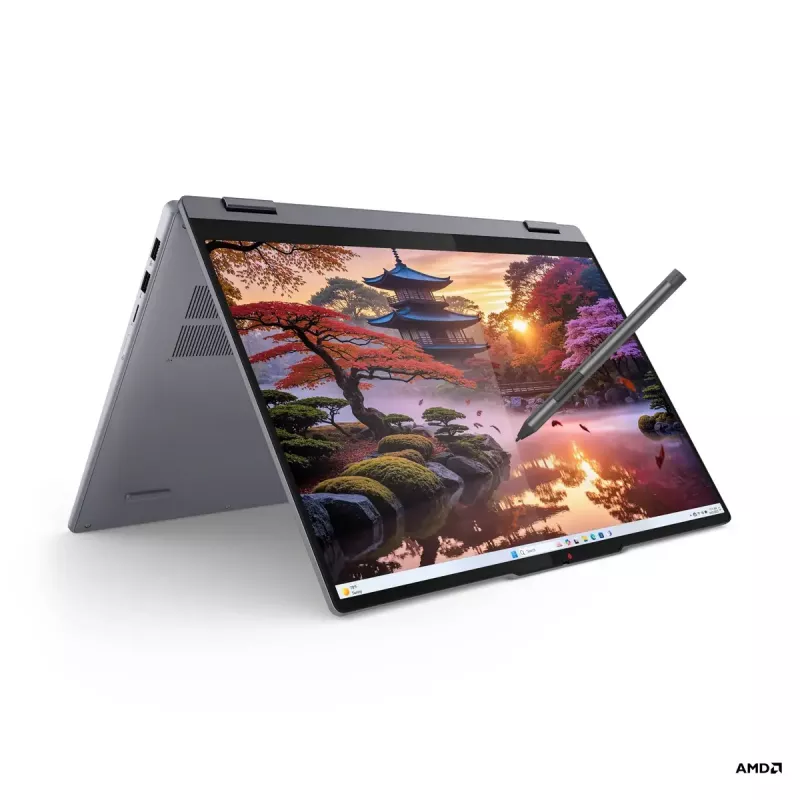 Konvertējams klēpjdators Lenovo IdeaPad 5 2-in-1 16AKP10 — 16 collu WUXGA IPS skārienjutīgs, AMD Ryzen AI 7, 16 GB, 512 GB SSD, AMD Radeon 860M