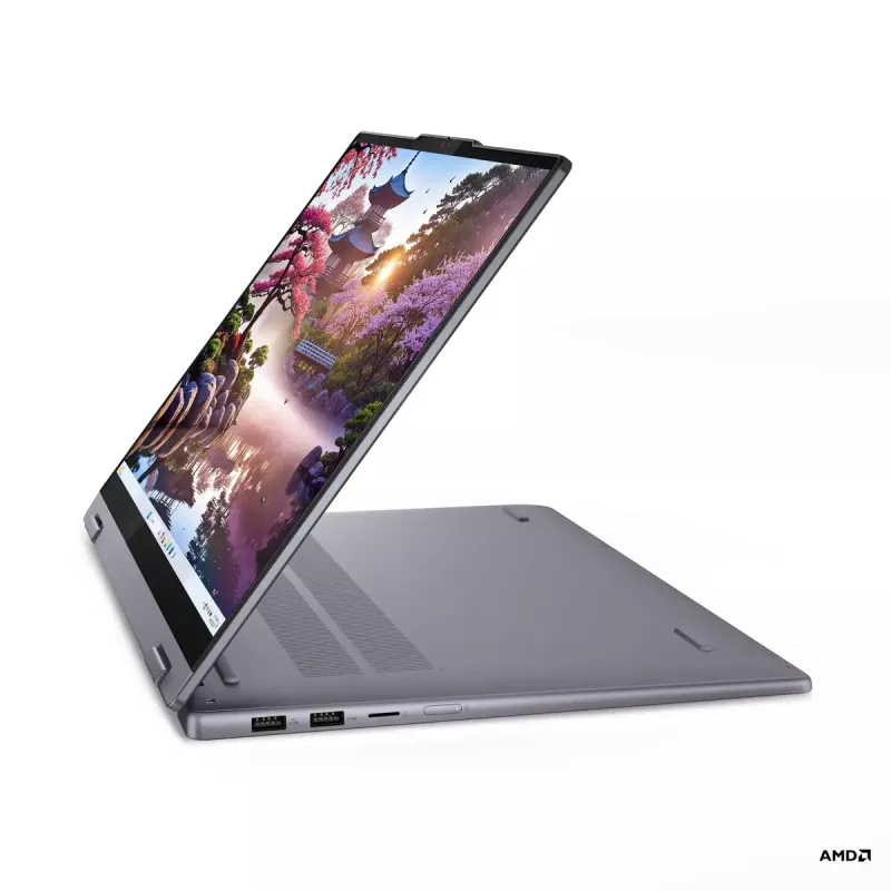 Konvertējams klēpjdators Lenovo IdeaPad 5 2-in-1 16AKP10 — 16 collu WUXGA IPS skārienjutīgs, AMD Ryzen AI 7, 16 GB, 512 GB SSD, AMD Radeon 860M