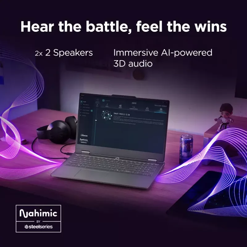 Lenovo LOQ 15IRX10 klēpjdators — 15,6 collu FHD IPS pretatspīduma, Intel Core i5‑13450HX, 16 GB DDR5, 1 TB SSD, NVIDIA GeForce RTX 5060 8 GB, Windows 11 Home