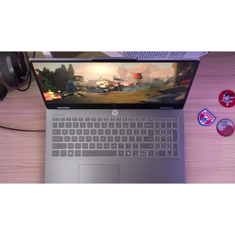 Lenovo LOQ 15IRX10 klēpjdators — 15,6 collu FHD IPS pretatspīduma, Intel Core i5‑13450HX, 16 GB DDR5, 1 TB SSD, NVIDIA GeForce RTX 5060 8 GB, Windows 11 Home