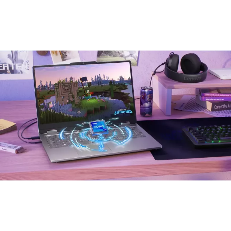 Lenovo LOQ 15IRX10 klēpjdators — 15,6 collu FHD IPS pretatspīduma, Intel Core i5‑13450HX, 16 GB DDR5, 1 TB SSD, NVIDIA GeForce RTX 5060 8 GB, Windows 11 Home