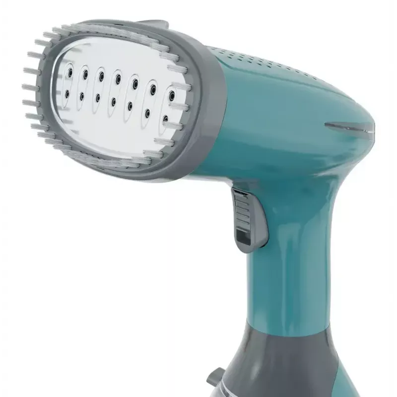 Rokas apģērbu tvaikonis SINGER 220442103.01 — 0,28 L tvertne, 1500 W, zaļš
