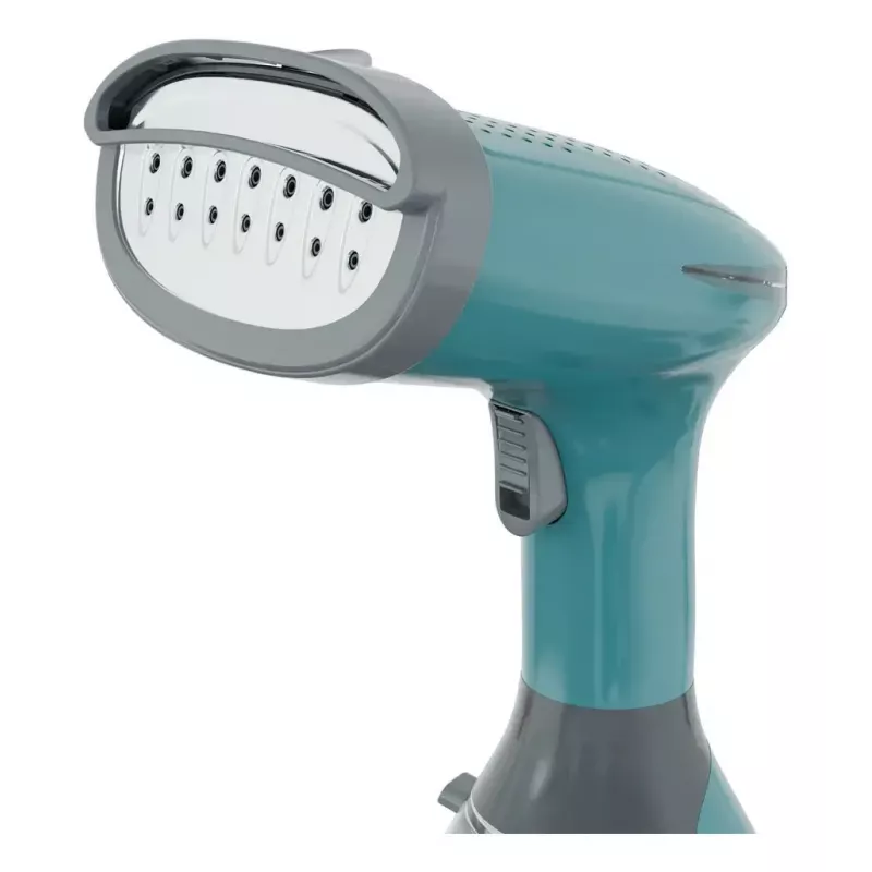 Rokas apģērbu tvaikonis SINGER 220442103.01 — 0,28 L tvertne, 1500 W, zaļš