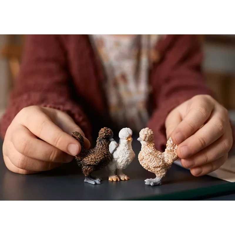 Rotaļu figūras Schleich FARM WORLD Vistas draugi Daudzkrāsaina 42574