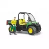 Rotaļu transportlīdzeklis BRUDER John Deere Gator XUV 855D ar vadītāju