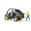 Rotaļu transportlīdzeklis BRUDER John Deere Gator XUV 855D ar vadītāju