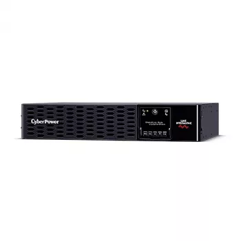Nepārtrauktās barošanas avots CYBERPOWER PR1500ERT2U 1,5 kVA / 1500 W, Line-Interactive, tīrs sinusoidāls, 10x C13 kontaktligzdas, 2U statīvs