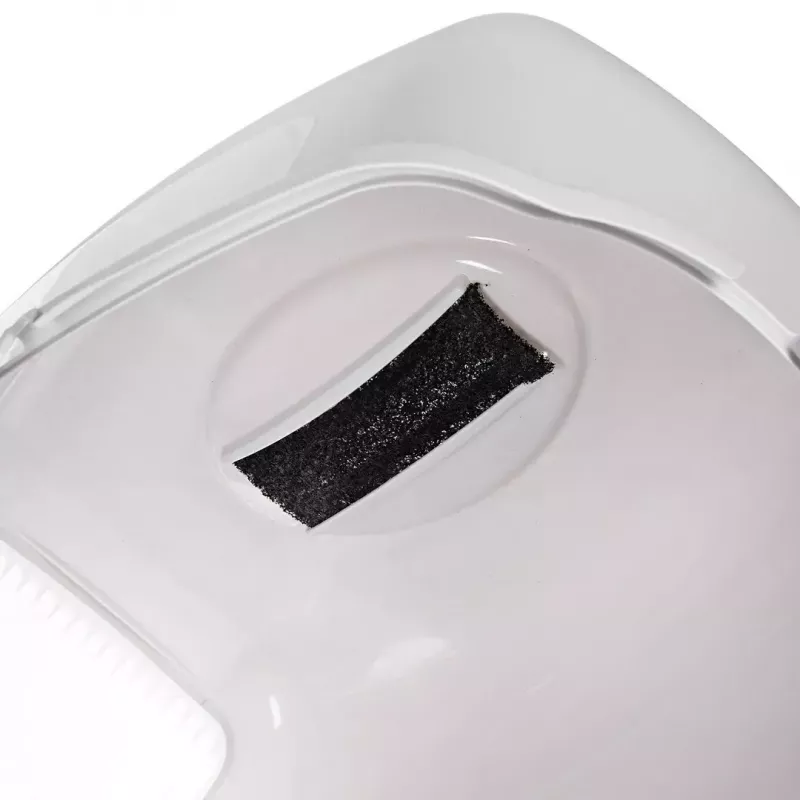Kaķu kastīte DIAMENTIQ BAYA gaiši pelēka/tumši pelēka 55.5×40×38.7 cm, plastmasa, atgriežamās durvis