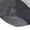 Kaķu kastīte DIAMENTIQ BAYA gaiši pelēka/tumši pelēka 55.5×40×38.7 cm, plastmasa, atgriežamās durvis
