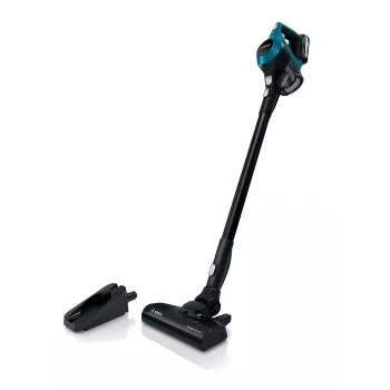 Bosch Serie 6 BBS611LAG stieņa putekļsūcējs/elektriskā slota 2-in-1 stieņa putekļsūcējs Baterija Sausā tīrīšana Bez maisiņa 0,3 L Zils 2,5 Ah