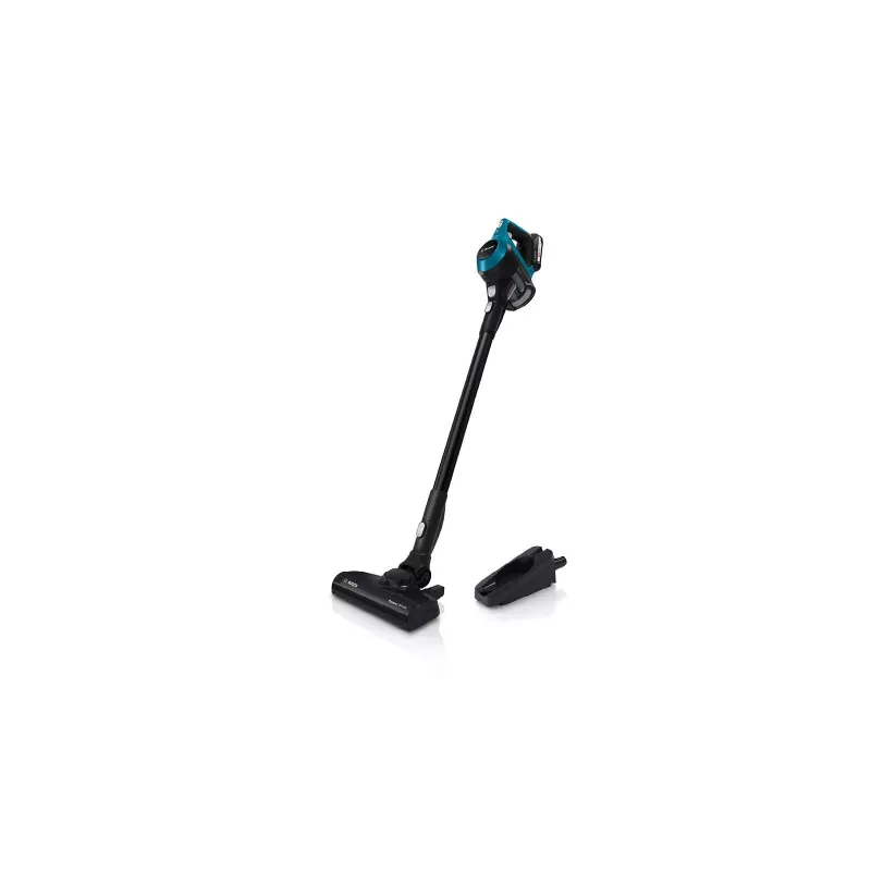 Bosch Serie 6 BBS611LAG stieņa putekļsūcējs/elektriskā slota 2-in-1 stieņa putekļsūcējs Baterija Sausā tīrīšana Bez maisiņa 0,3 L Zils 2,5 Ah