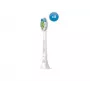 Zobu birstes galviņu rezerves Philips HX6068/87 Optimal balta, 8 gab., balta, vidēji cieti sariņi, nomaiņas periods 3 mēneši