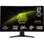 MSI MAG 274CXF datora monitors 68,6 cm (27 colli) 1920 x 1080 pikseļi Full HD Melns