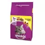 Sausā kaķu barība Whiskas Adult Chicken 14 kg — proteīns 30%, tauki 12%, šķiedrvielas 2%
