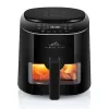 Karstā gaisa fritieris Eta Vista Digi Single 4.3 L 1300 W melns