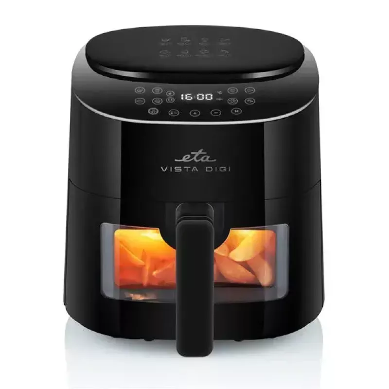 Karstā gaisa fritieris Eta Vista Digi Single 4.3 L 1300 W melns