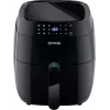 Karstā gaisa fritē Gorenje AF1409DB — 3,2 L ietilpība, 1400 W, LED displejs, min. temperatūra 90 °C, melna