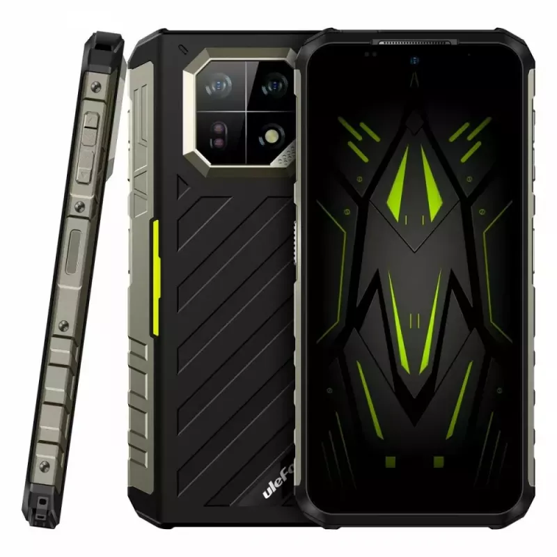 Viedtālrunis UleFone Armor 22 6,58 collu 8/256 GB Zaļš