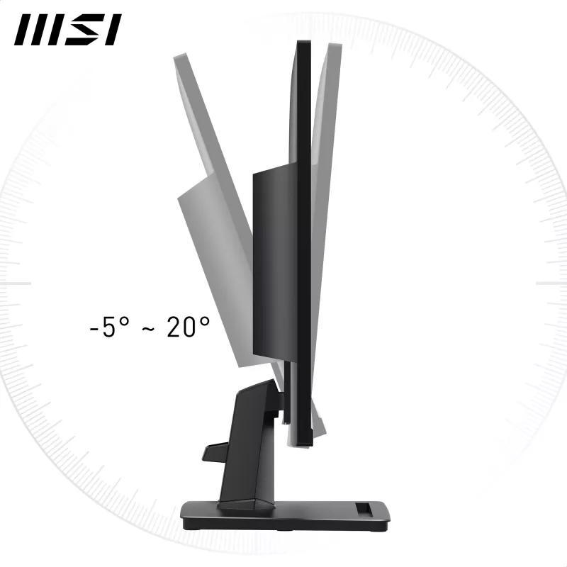 LCD monitors MSI Pro MP245G 23.8 collas Full HD (1920×1080), IPS, 4 ms, 300 cd/m², VESA, iebūvēti skaļruņi