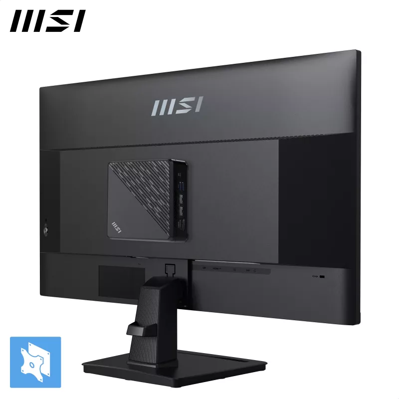 LCD monitors MSI Pro MP245G 23.8 collas Full HD (1920×1080), IPS, 4 ms, 300 cd/m², VESA, iebūvēti skaļruņi